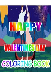 Happy Valentine Day Coloring Book