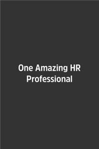 One Amazing HR Professional.