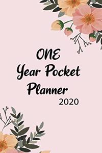 One Year Pocket Planner 2020