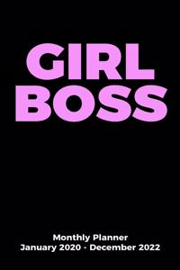 GIRL BOSS 2020-2022 Three Year Monthly January 2020 - December 2022