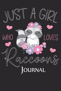Just A Girl Who Loves Raccoons