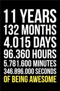 11 Years of Being Awesome
