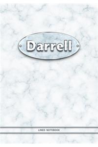Darrell - Lined Notebook