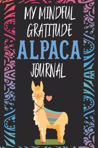 My Mindful Gratitude Alpaca Journal