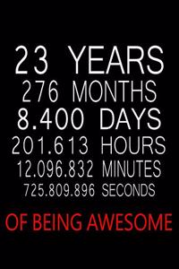 23 Years Of Being Awesome