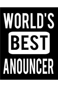 World's Best Announcer