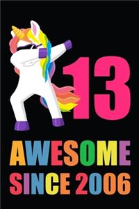 Awesome 13 Year Old Dabbing Unicorn