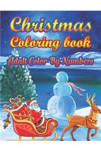 Christmas Coloring book Adult Color By Numbers