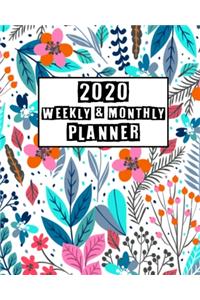 2020 Weekly & Monthly Planner