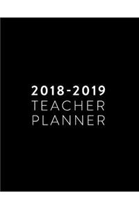2018-2019 Teacher Planner