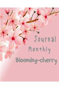 Journal monthly Blooming Cherry