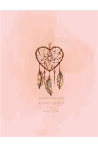 Sketchbook boho style by magic lover