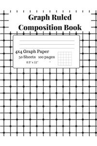 Graph Ruled Composition Book