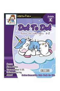 Dot to Dot books for kids ages 3-5