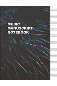 Music Manuscript Notebook