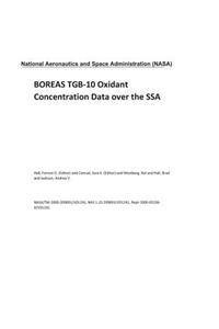 Boreas Tgb-10 Oxidant Concentration Data Over the Ssa