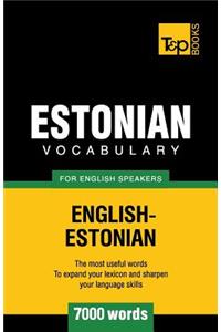 Estonian vocabulary for English speakers - 7000 words