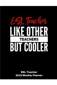 ESL Teacher 2019 Weekly Planner