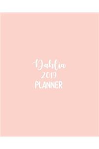 Dahlia 2019 Planner