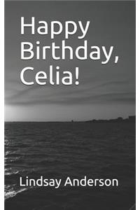 Happy Birthday, Celia!