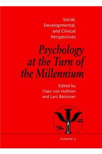 Psychology at the Turn of the Millennium, Volume 2