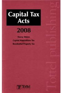 Capital Tax Acts 2008