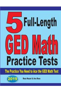 5 Full-Length GED Math Practice Tests