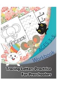 Alphabet Tracing Paper Handwriting Practice For Kids Preschool Ages 3-5
