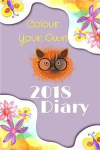 Colour Your Own Diary 2018
