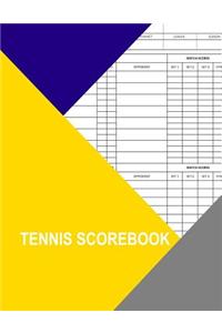 Tennis Scorebook