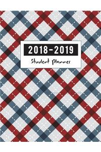 Student Planner: 2018-2019 Project Journal, Weekly Planner, Daily Organizer Planners, Bill Payments Tracker, Yearly Overview for College, University and High School
