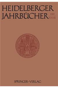 Heidelberger Jahrbücher