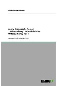 Jenny Erpenbecks Roman 