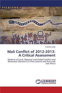 Mali Conflict of 2012-2013
