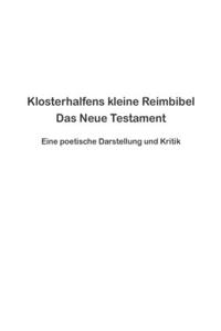 Klosterhalfens kleine Reimbibel