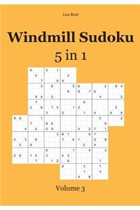 Windmill Sudoku 5 in 1