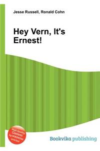 Hey Vern, It's Ernest!
