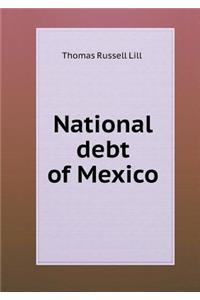 National Debt of Mexico