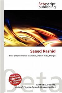 Saeed Rashid