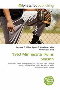 1963 Minnesota Twins Season