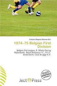 1974-75 Belgian First Division