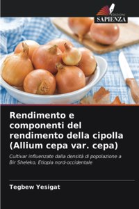 Rendimento e componenti del rendimento della cipolla (Allium cepa var. cepa)