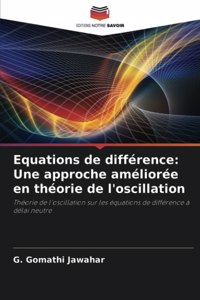 Equations de différence