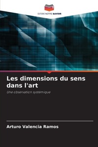 Les dimensions du sens dans l'art