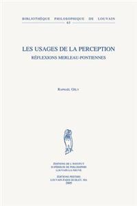 Les Usages de la Perception