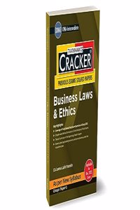 Taxmann's CRACKER for Business Laws & Ethics (Paper 5 | Law/BLE) â€“ Covering past exam questions & point-wise answers | Tabular Summaries | Amended & Updated | CMA Intermediate | Dec. 2023 Exam