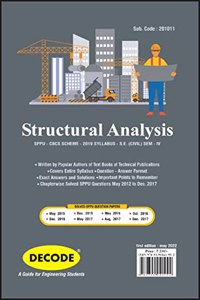 DECODE Structural Analysis for SPPU 19 Course (SE - II - Civil - 201011)