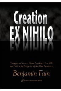 Creation Ex Nihilo