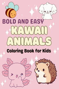 Kawaii Animal Coloring book for Kids