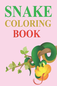 Snake Coloring Book